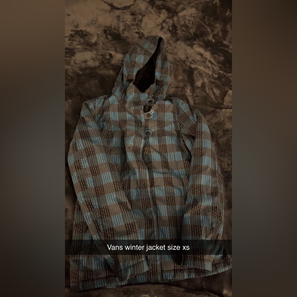 Vans winter jacket sz xs
